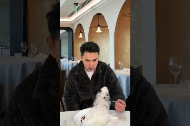 When you finally go to a fancy restaurant...