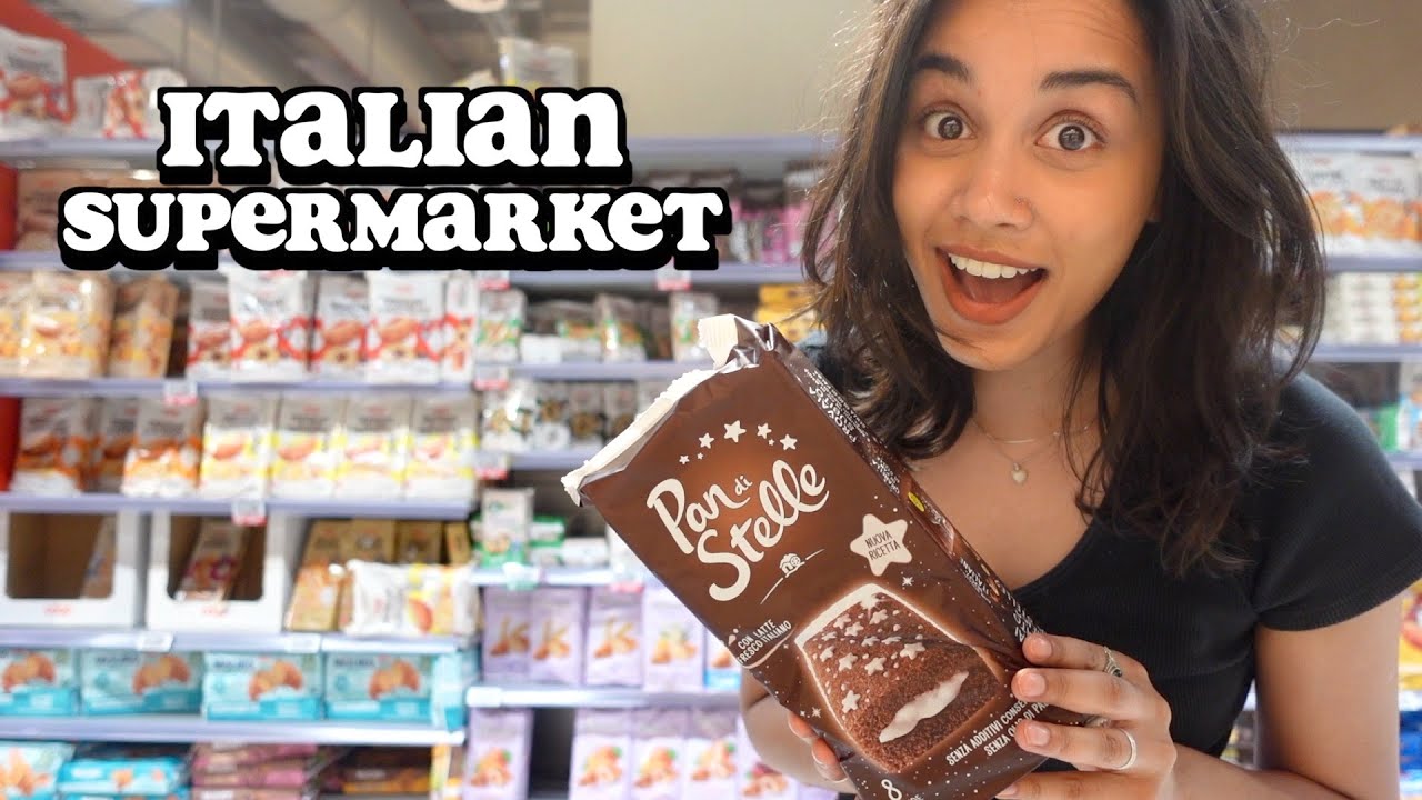 food shopping at an italian supermarket *taste test!!* food shopping at an italian supermarket *taste test!!*