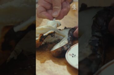 Aubergine Flatbreads | Jamie Oliver Cooks the Mediterranean #shorts