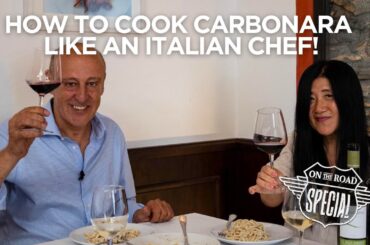 How To Cook An Authentic Carbonara Like An Italian Chef (And Which Italian Wine To Pair With It!)