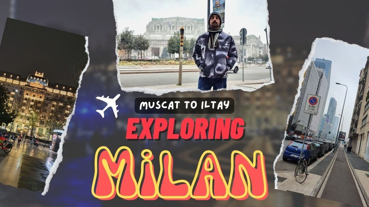 Muscat to Italy | Exploring Milan City | Searching for halal food | Moving to Europe | #travelvlog Muscat to Italy | Exploring Milan City | Searching for halal food | Moving to Europe | #travelvlog
