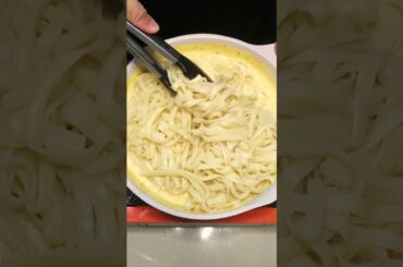 Cheesy Chicken Alfredo #shorts #asmr
