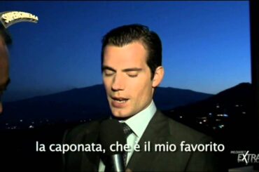 Henry Cavill & Russell Crowe talking about Italian food