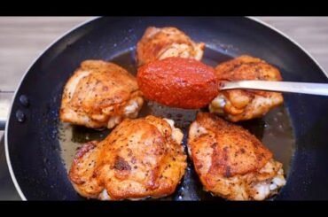 A housewife from Italy taught me how to cook chicken thighs this way!! Delicious recipe!