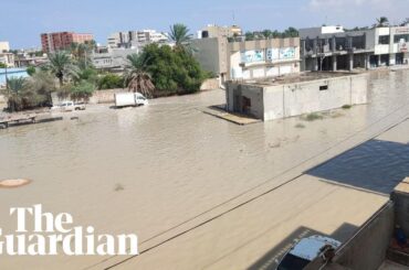 Storm Daniel causes deadly floods in Libya