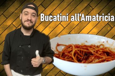 Authentic Bucatini all'Amatriciana Recipe: Master the Art of Italian Cooking at Home!