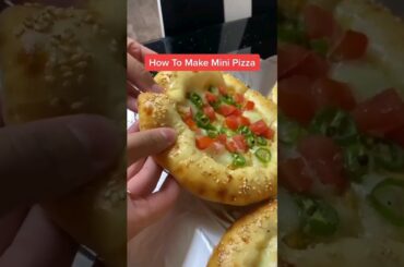 How to make mini pizza #shorts  #viral #recipes