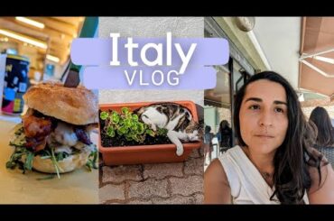 Everyday life in ITALY. PASTA, BURGERS and finding the BEST GELATO
