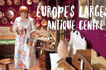 We visited EUROPE'S LARGEST ANTIQUE CENTRE
