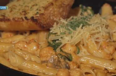 Archie's Italian Eatery: penne alla vodka & blackened shrimp alfredo part 2