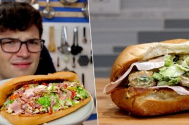 I Tested All the Tiktok Chopped Sandwiches- Italian Combo, Chicken Caesar, Poutine