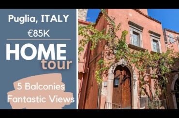 PUGLIA. LOVE BALCONIES and SEA VIEWS? THEN YOU HAVE TO CHECK OUT THIS HOME in Puglia, ITALY