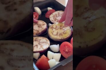Aubergines with Chickpea Puree - how it's done in Italy #cooking