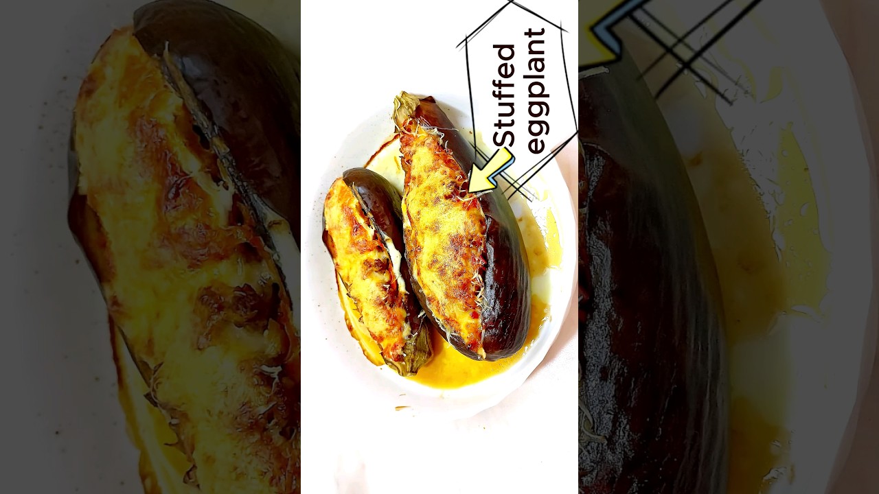 Culinary delight: Italian eggplants with minced meat and vegetables! Culinary delight: Italian eggplants with minced meat and vegetables!