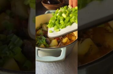 One-Pot beef Stew Recipe #shortsvideo #shortsrecipe