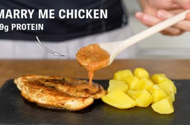 Marry Me Chicken But With 49g of Protein