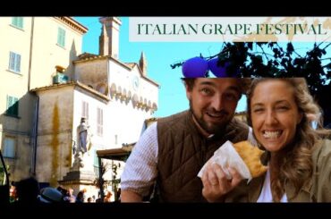 THE FESTIVAL OF THE GRAPE IN TUSCANY, ITALY