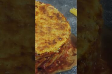 #shorts Spicy Rigatoni pie #cooking #food