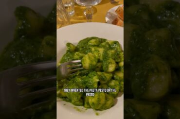 The best Pasta Pesto in Genoa Italy | Italy Food Tour