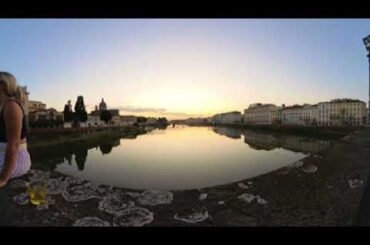 Sunset wine in Italy 360 video VR 5.6K