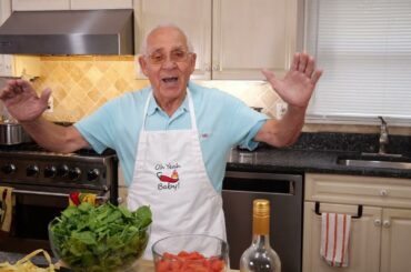 Fettuccine with Shrimp and Spinach by Pasquale Sciarappa