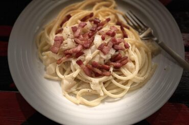 Cacio e Pepe con pancetta