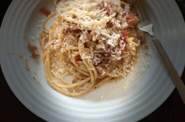 Bucatini All’amatriciana…I’ve been waiting all week to make this