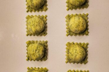 Three cheese ravioli. Looks good?