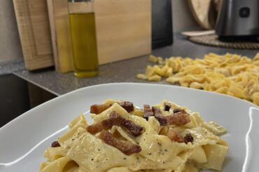 My homemade carbonara