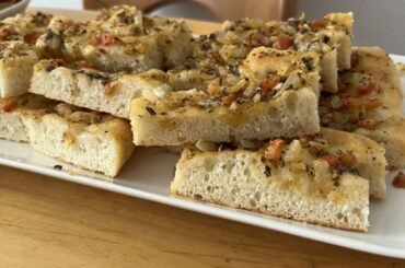 First time trying out Focaccia in a turkish household