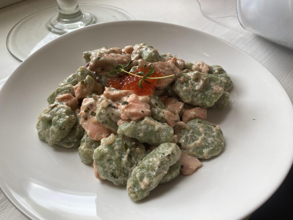 My first attempt to cook gnocchi!