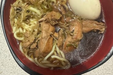 Yesterday there was homemade ramen again, my favorite food!