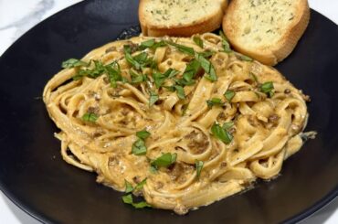 chorizo alfredo?