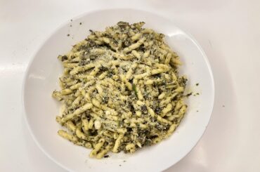 Trofie with Pesto and Whitebait