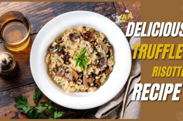 Indulge in Luxury: Creamy Truffle Risotto | Italian Fine Dining at Home #itallianfood #subscribe