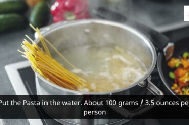 How to cook Pasta like an Italian