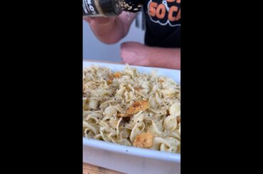 Easy Crunchy Butter Noodle Recipe!