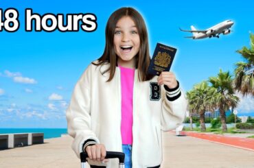 48 HOURS ON HER DREAM VACATION! | Family Fizz