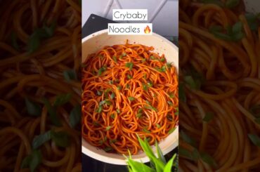 Crybaby Noodles || #shorts #noodles #youtubeshorts #viral #cooking #recipes #explore