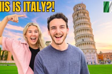 Our FIRST TIME in ITALY! (Pisa, Tuscany)