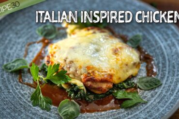 Chicken Spinach and Cheese - A winning Italian inspired combination!