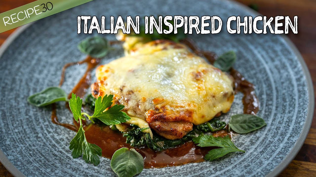Chicken Spinach and Cheese – A winning Italian inspired combination! Chicken Spinach and Cheese - A winning Italian inspired combination!