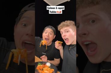 Eating food that Bayashi makes for me for the day!