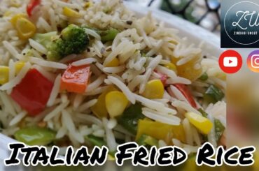 Italian Fried Rice by Zindagi Uncut