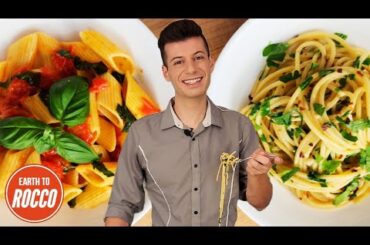 2 Easy, Quick, and Budget-Friendly Traditional Italian Pasta Dishes that are Naturally Vegan