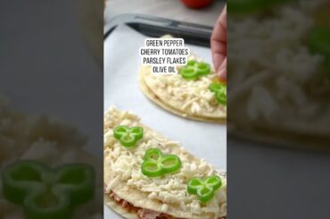 Perfect snack! Cheese tortilla melt