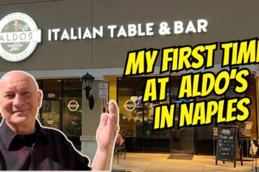 My First Taste at Aldo's Italian Restaurant in Naples