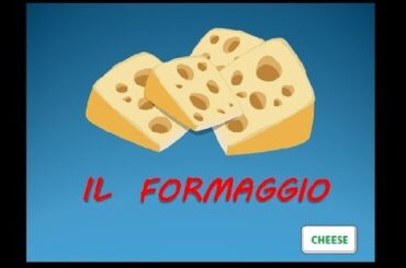 ITALIAN VOCABULARY : FOOD - Vocaboli italiani : Il Cibo - ITALIAN LESSONS