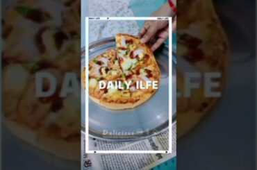 Readymade base pizza recipe | how to make pizza  #vegpizza #cheesepizza #youtubeshorts