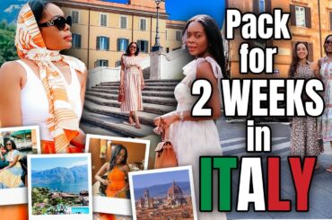 Packing CLASSY Outfits for My Dream Italy Vacation | Pack with Me & Style Diary